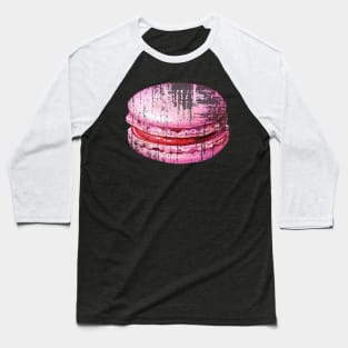 Pink Macaron Baseball T-Shirt